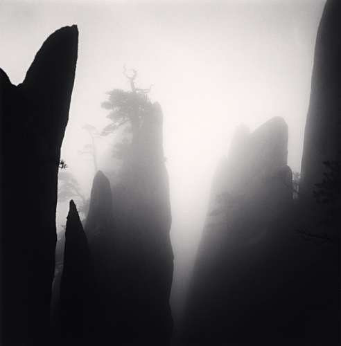 Huangshan mountains, Study 19. (c) Michael Kenna, 2009