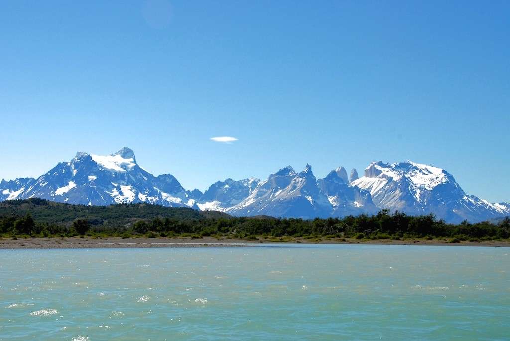 Mountainous peaks in Torres de Paine, a Chilean highlight for photographers