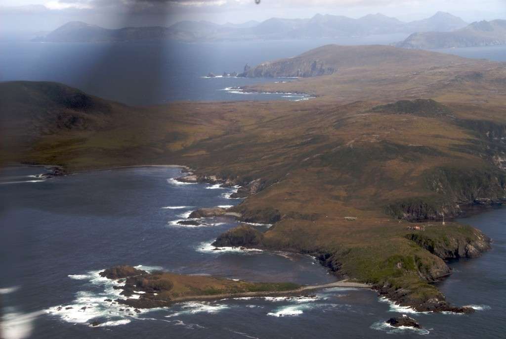 Flying over Cape Horn