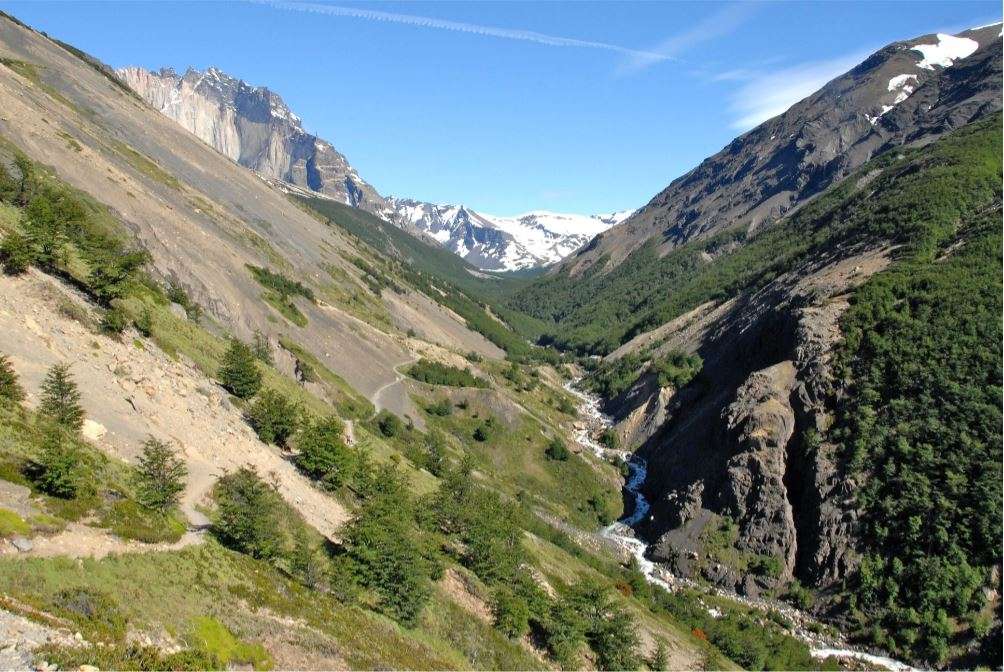 Hiking in Torres de Paine national park