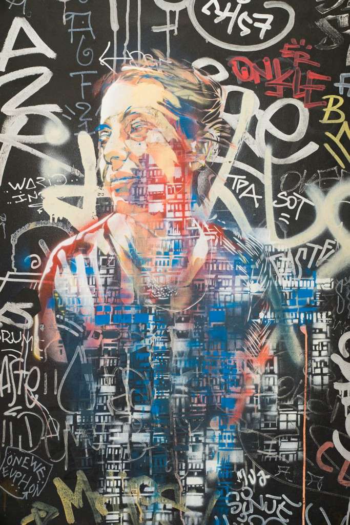 Colourful graffiti in Marseilles' old streets