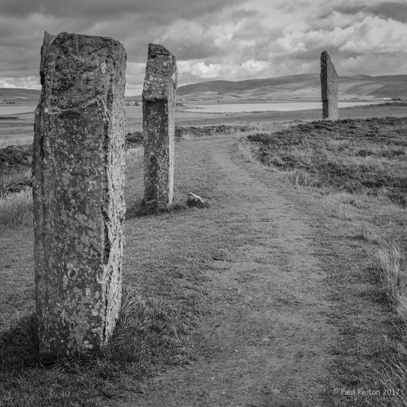 The standing stones of Stenness. Fuji X-Pro2